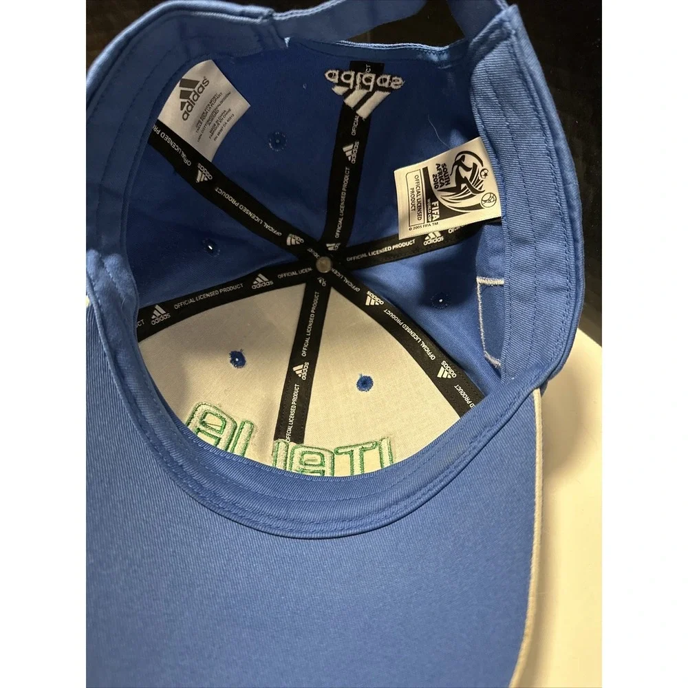 Vintage FIFA Italia Hat 2010 FIFA World Cup‎ Adidas Hat Italy  Adjustable